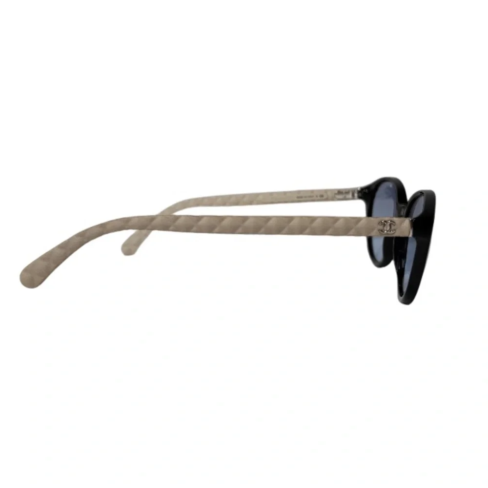 CHANEL | Eye Glasses Frames Quilted Leather Luxury Italian Classic CC Rare Posh